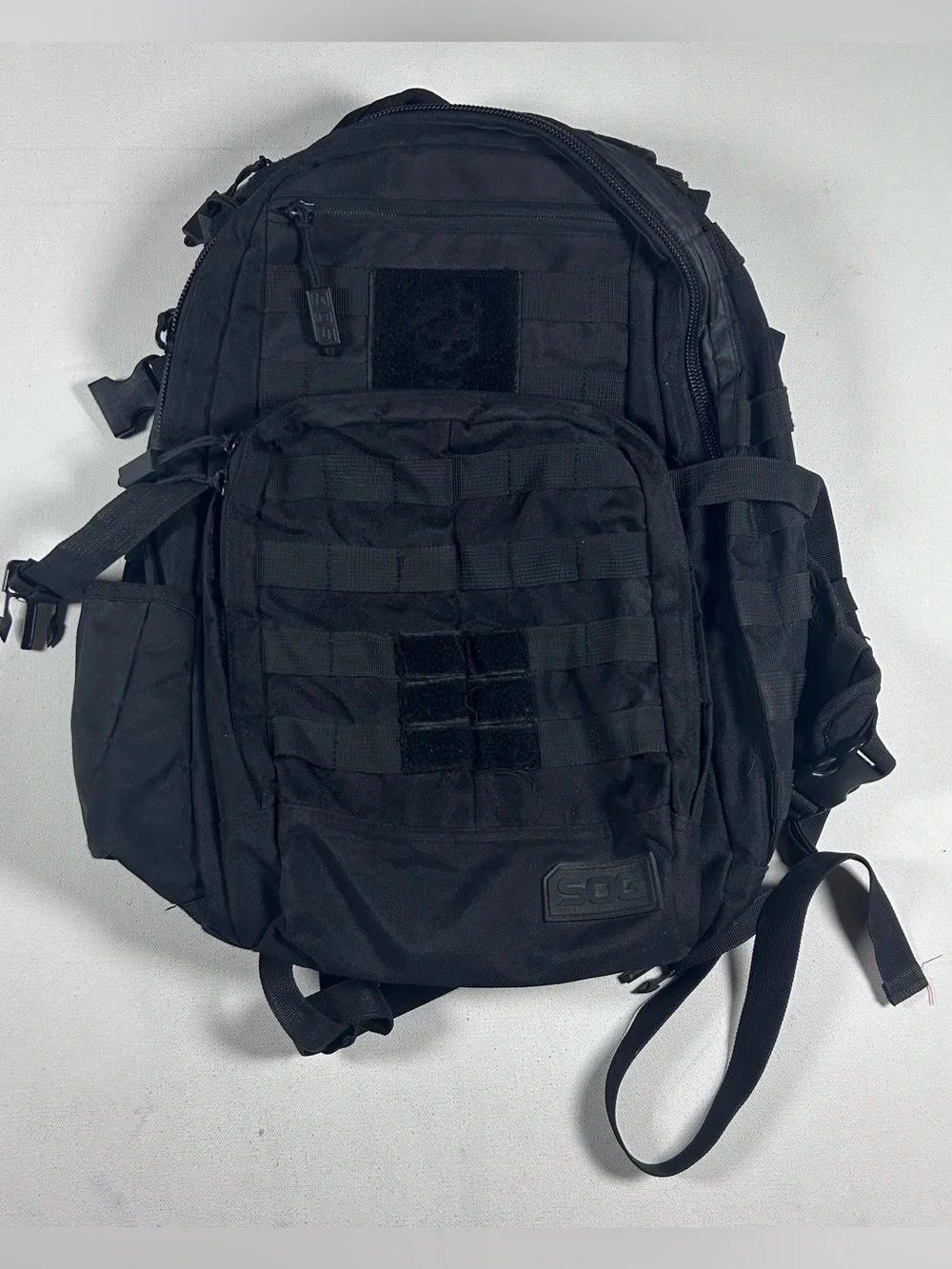 SOG Tactical Black Backpack Ninja Day Pack Storage Bugout Military